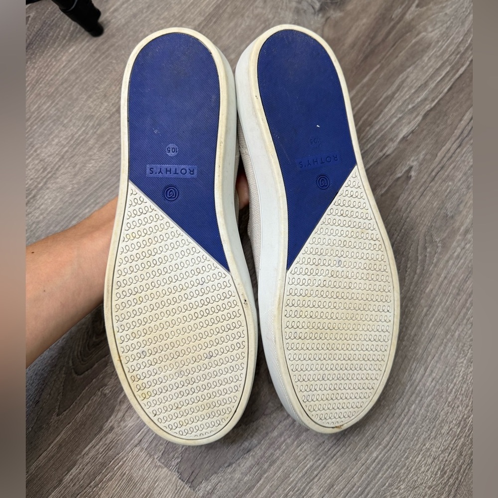 Rothy's the Original Slip On Sneaker - Sand 10.5 - Picture 7 of 11